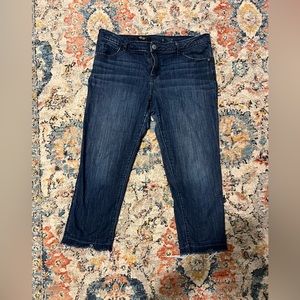 Women’s Simply Vera Wang Raw Hem Capris